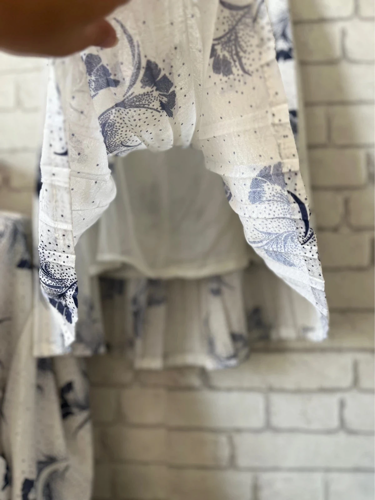 Prachtig 2-delig ensemble T36/38 – Blouse + stijlvolle vloeiende rok – photo 3
